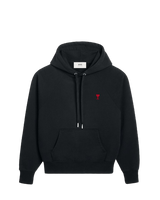 Heart Logo Hoodie Black