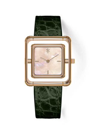 Vanna Umbra Aurora Rose Pearl - Italian Leather UMBRGPMOP-GR