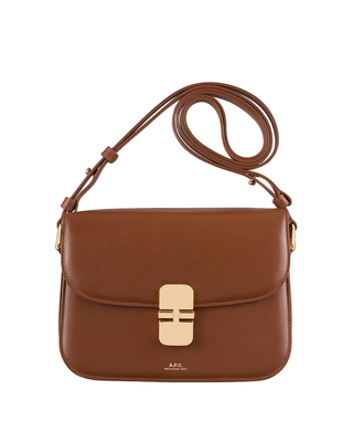 A.P.C. Grace Small Bag Noisette