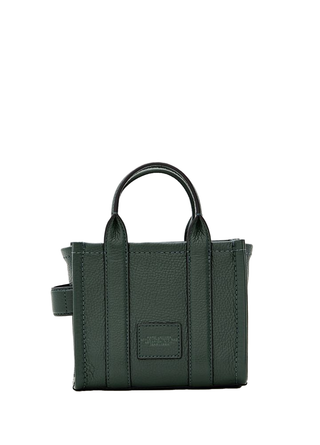 Marc Jacobs Leather Crossbody Tote Bag Green