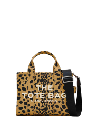 Marc Jacobs Cheetah Canvas Small Tote Bag Animal Print