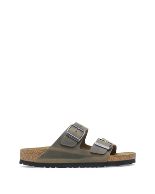 Birkenstock Arizona Oiled Leather Faded Khaki 1027039