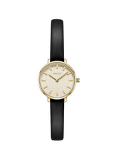 Gold/Black Leather