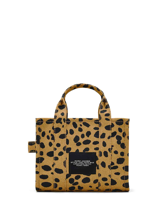 Marc Jacobs Cheetah Canvas Small Tote Bag Animal Print