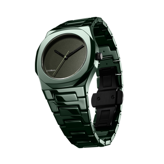 D1 Milano Ceramica 37 mm Pure Green CEBU04