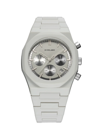 D1 Milano Polychrono Bracelet 40.5 mm Fossil Grey PHBJ08