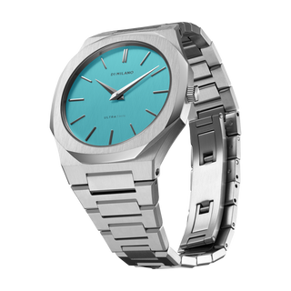 D1 Milano Ultra Thin Bracelet 38 mm Light Blue UTBU08