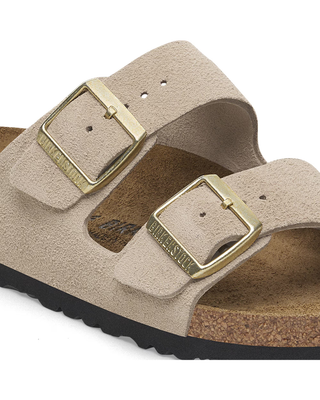 Birkenstock Arizona Suede Leather Sandcastle 1029260
