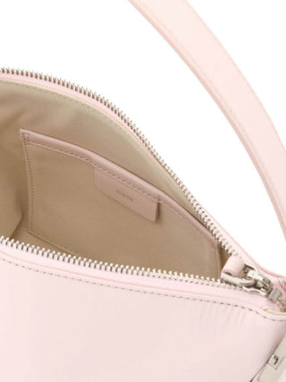 Osoi Bean Leather Shoulder Bag Pink