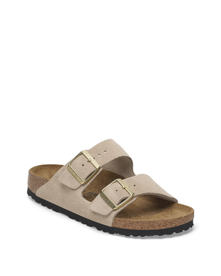 Birkenstock Arizona Suede Leather Sandcastle 1029260