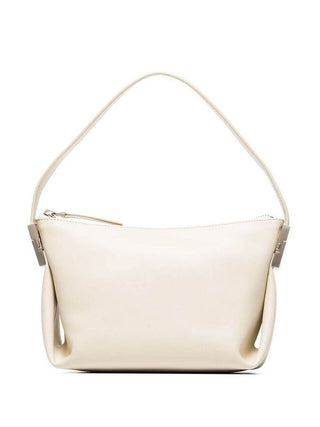 Osoi Bean Leather Shoulder Bag Cream