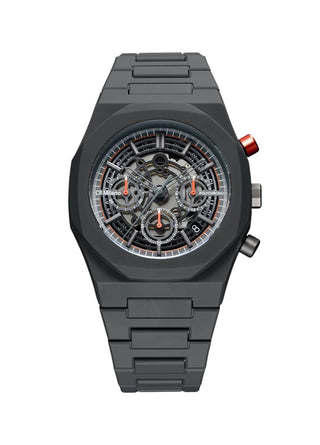 D1 Milano Polychrono Bracelet 40.5 mm Model K Dark Grey PHBJ10
