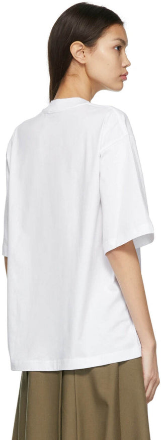 Marni Logo Crew Neck T-shirt White