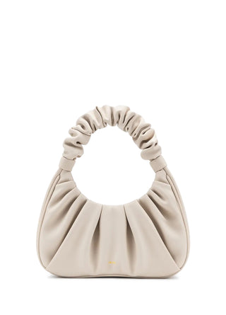 JW PEI Gabbi Ruched Hobo Handbag Ivory