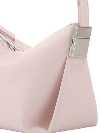 Osoi Bean Leather Shoulder Bag Pink