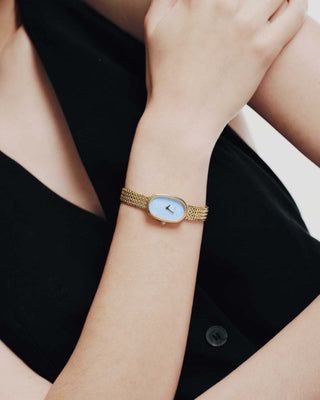 Breda Jane Tethered Small 18mm Gold/Sky 1757D