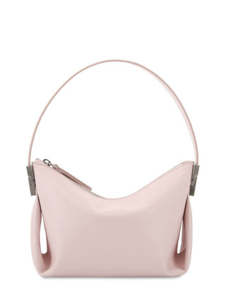 Osoi Bean Leather Shoulder Bag Pink