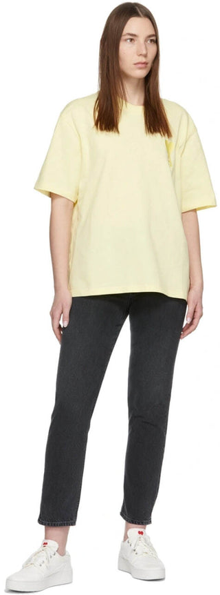 AMI ALEXANDRE MATTIUSSI Ami de Coeur T-Shirt Yellow