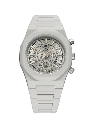 D1 Milano Polychrono Bracelet 40.5 mm Model L Light Grey PHBJ11
