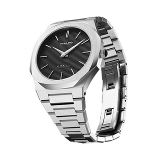 D1 Milano Ultra Thin Bracelet 40 mm Silver UTBJ14