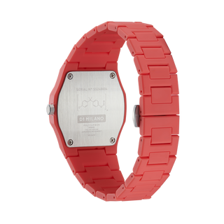 D1 Milano Polycarbon Bracelet 37 mm Coral PCBU05