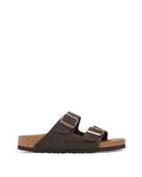 Leather Slides Mocha