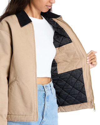 Carhartt WIP OG Detroit Jacket (Winter) Aged Canvas Peanut