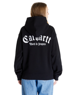 Carhartt WIP Onyx Script Hoodie Black