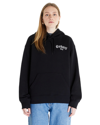 Carhartt WIP Onyx Script Hoodie Black