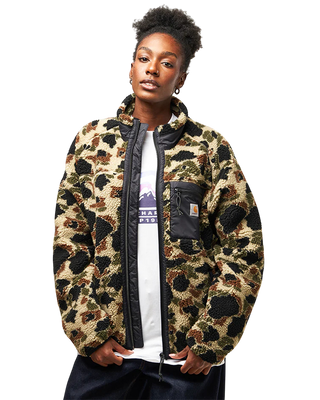 Carhartt WIP Prentis Liner Jacket Camouflage Green / Black