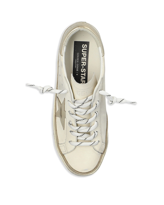 Golden Goose Super-Star Sneakers Optic White/Platinum
