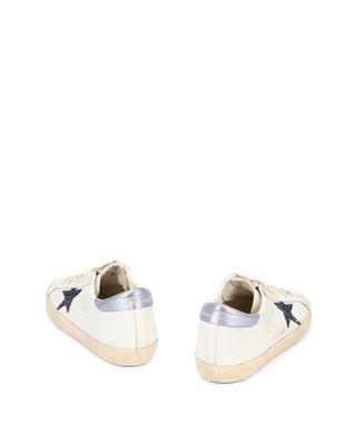 Golden Goose Super-Star Sneakers White/Black/Wisteria