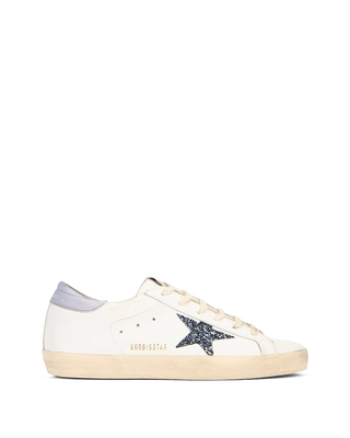 Golden Goose Super-Star Sneakers White/Black/Wisteria