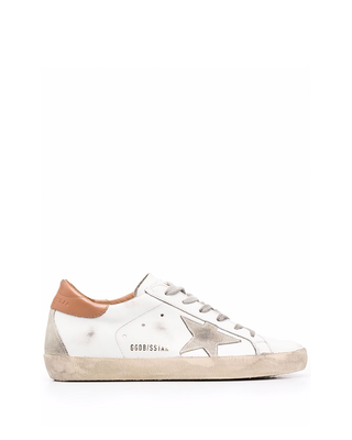 Golden Goose Super-Star Sneakers White/Brown