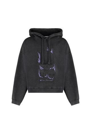 Acne Studios Cotton Hoodie Black