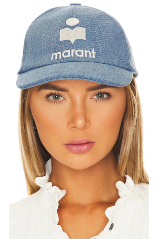 Isabel Marant Tyron Cap Blue