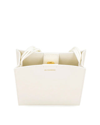 Jil Sander Tangle Crossbody Bag Cream