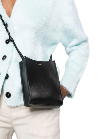 Jil Sander Tangle Crossbody Bag Black