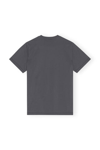 Ganni Have a Nice Day T-shirt Grey