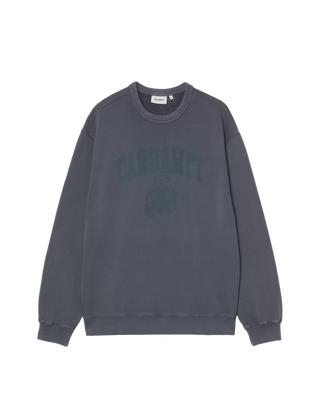 Carhartt WIP Faded Pond Corps Sweatshirt Blue