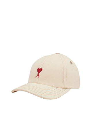 AMI Paris ADC Cap White Cream