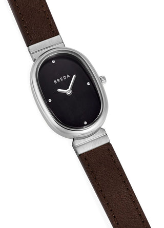 Breda Jane Leather Silver/Midnight/Dark Brown 1764C