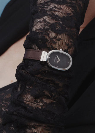 Breda Jane Leather Silver/Midnight/Dark Brown 1764C
