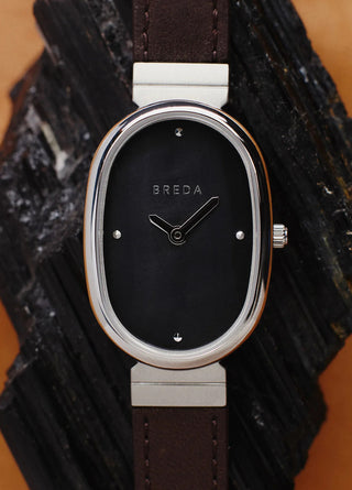 Breda Jane Leather Silver/Midnight/Dark Brown 1764C