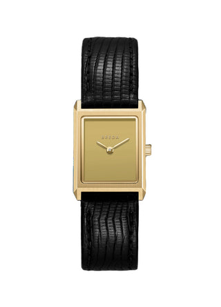 Breda Virgil Lizard Embossed Gold/Black 1765D