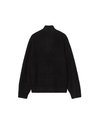 Carhartt WIP Detroit Half Zip Sweater - Black