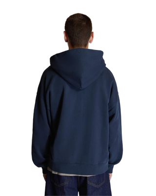 Carhartt WIP Hooded Benton Sweat Jacket Navy Blue