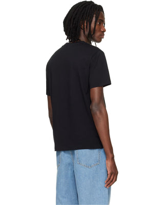 Ami Paris Cotton Ami de Coeur T-Shirt Black