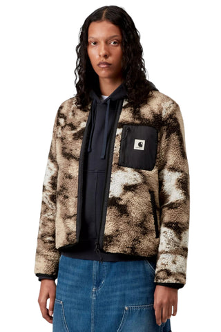 Carhartt WIP W' Janet Liner Jacket Wild Dog Jacquard/Black