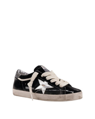 Golden Goose Super-Star Sneakers Dark Grey Silver